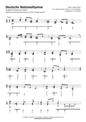Deutsche Nationalhymne