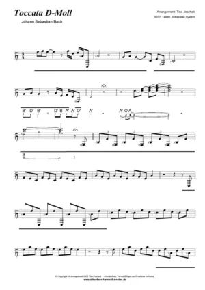 Toccata D-Moll